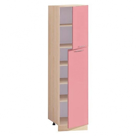 Шкаф (пенал) Т-2887 Комфорт розовый