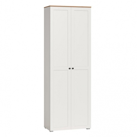 Шкаф 2-х дверный (гл. 418 мм) Остин белый
